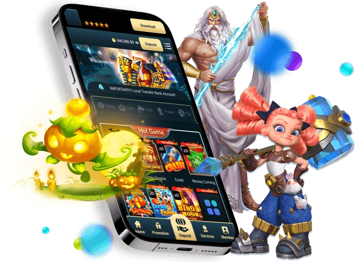Chơi Slot Game trên điện thoại di động 36win